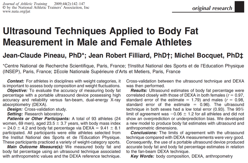 Ultrasound Vs Dexa